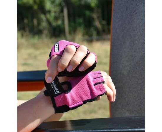Перчатки для фитнеса Power System PS-2250 Pro Grip жіночі Pink M (PS-2250_M_Pink), изображение 5 Перчатки для фитнеса Power System PS-2250 Pro Grip жіночі Pink M (PS-2250_M_Pink), изображение 5