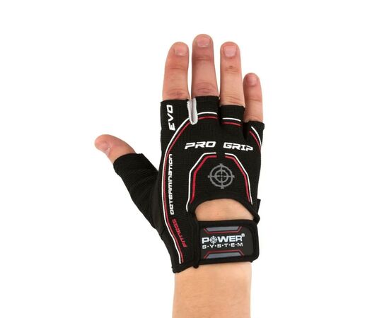 Перчатки для фитнеса Power System PS-2260 Pro Grip EVO Black S (PS_2260BK-2_S), изображение 3 Перчатки для фитнеса Power System PS-2260 Pro Grip EVO Black S (PS_2260BK-2_S), изображение 3