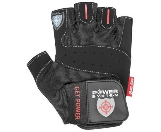 Рукавички для фітнесу Power System PS-2550 Get Power Black XXL (PS-2550_2XL_Black), зображення 2 Рукавички для фітнесу Power System PS-2550 Get Power Black XXL (PS-2550_2XL_Black), зображення 2