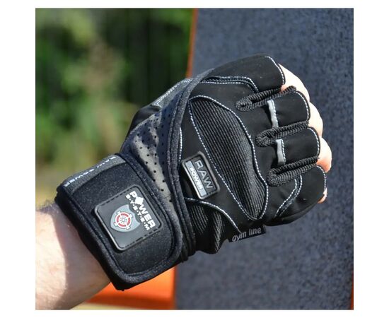 Перчатки для фитнеса Power System PS-2850 Raw Power Black/Grey M (PS-2850_M_Black-Grey), изображение 2 Перчатки для фитнеса Power System PS-2850 Raw Power Black/Grey M (PS-2850_M_Black-Grey), изображение 2