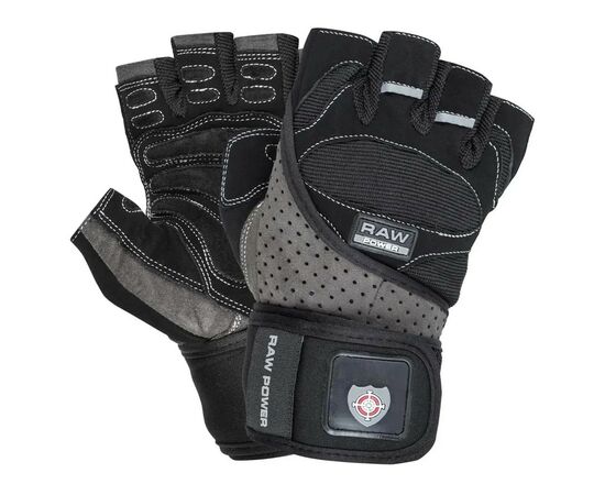 Рукавички для фітнесу Power System PS-2850 Raw Power Black/Grey M (PS-2850_M_Black-Grey)