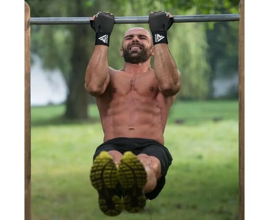 Рукавички для фітнесу RDX T2 Half Brown M (WGA-T2HBR-M), зображення 8 Рукавички для фітнесу RDX T2 Half Brown M (WGA-T2HBR-M), зображення 8