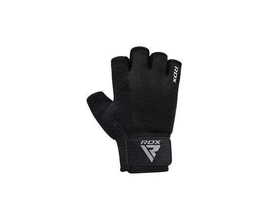 Перчатки для фитнеса RDX W1 Half Black Plus S (WGA-W1HB-S+), изображение 3 Перчатки для фитнеса RDX W1 Half Black Plus S (WGA-W1HB-S+), изображение 3