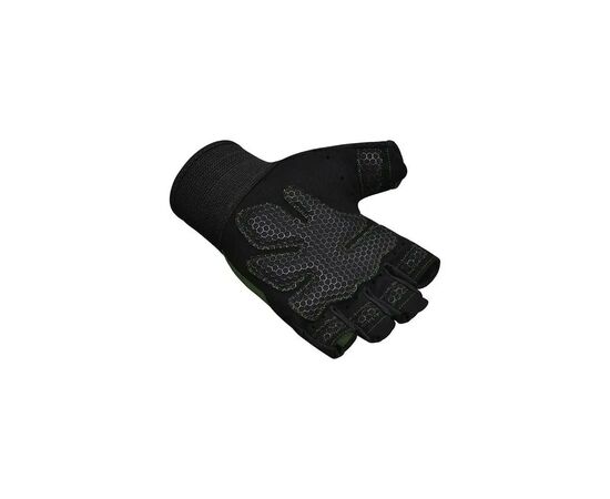 Перчатки для фитнеса RDX W1 Half Black Plus S (WGA-W1HB-S+), изображение 5 Перчатки для фитнеса RDX W1 Half Black Plus S (WGA-W1HB-S+), изображение 5