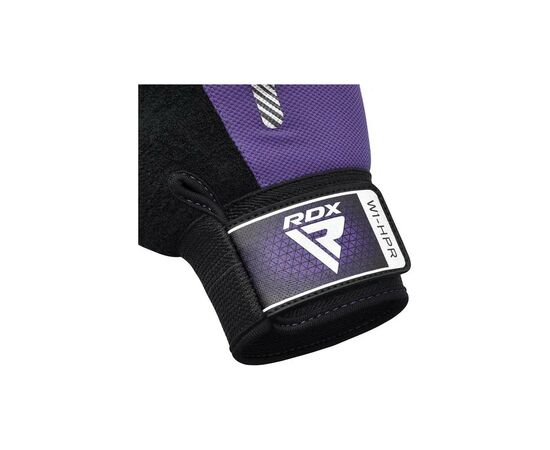 Перчатки для фитнеса RDX W1 Half Purple S (WGA-W1HPR-S), изображение 5 Перчатки для фитнеса RDX W1 Half Purple S (WGA-W1HPR-S), изображение 5