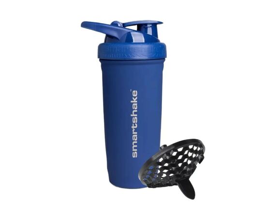 Шейкер спортивный SmartShake Reforce Stainless Steel 30oz/900ml Navy Blue (11153101), изображение 2 Шейкер спортивный SmartShake Reforce Stainless Steel 30oz/900ml Navy Blue (11153101), изображение 2