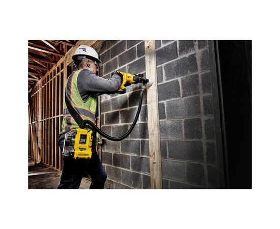 Пылесос строительный DeWALT 18В XR Li-Ion, HEPA Filter, 1.65 кг (без АКБ и ЗУ) (DWH161N), изображение 5 Пылесос строительный DeWALT 18В XR Li-Ion, HEPA Filter, 1.65 кг (без АКБ и ЗУ) (DWH161N), изображение 5