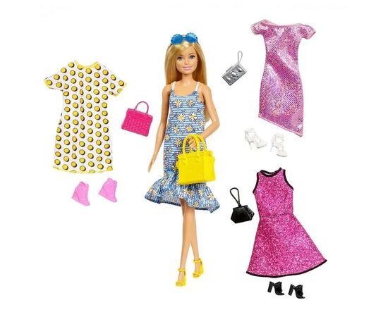 Кукла Barbie с нарядами (JCR80)