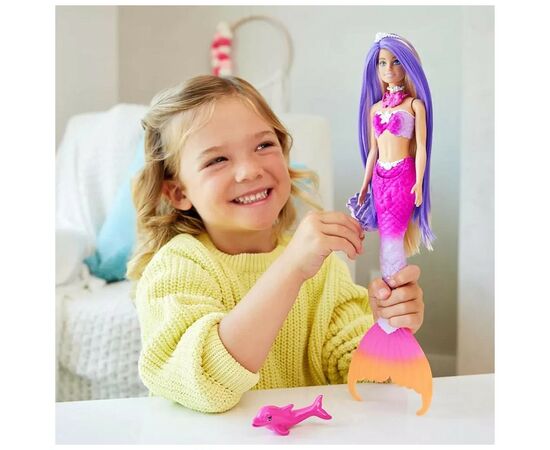 Кукла Barbie Дримтопия Русалка Цветная магия (HRP97), изображение 6 Кукла Barbie Дримтопия Русалка Цветная магия (HRP97), изображение 6