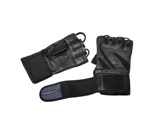 Рукавички для фітнесу PowerPlay 1064 Чорні L (PP_1064_L_Black), зображення 4 Рукавички для фітнесу PowerPlay 1064 Чорні L (PP_1064_L_Black), зображення 4