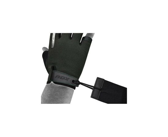 Перчатки для фитнеса RDX T2 Half Black S (WGA-T2HB-S), изображение 5 Перчатки для фитнеса RDX T2 Half Black S (WGA-T2HB-S), изображение 5