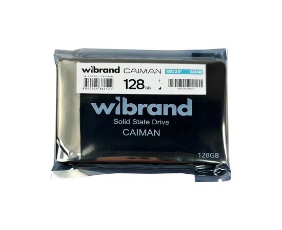 Накопитель SSD 2.5" 128GB Caiman Wibrand (WI2.5SSD/CA128GB), изображение 3 Накопитель SSD 2.5" 128GB Caiman Wibrand (WI2.5SSD/CA128GB), изображение 3