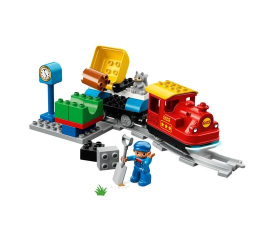 Конструктор LEGO Поезд на паровой тяге 59 деталей (10874), изображение 3 Конструктор LEGO Поезд на паровой тяге 59 деталей (10874), изображение 3