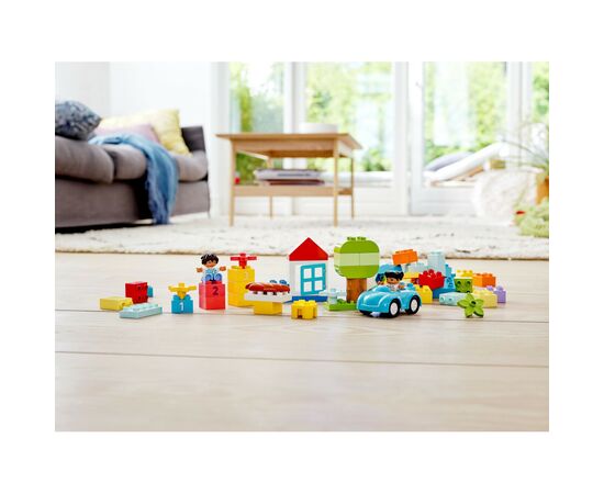 Конструктор LEGO DUPLO Classic Коробка з кубиками 65 деталей (10913), зображення 7 Конструктор LEGO DUPLO Classic Коробка з кубиками 65 деталей (10913), зображення 7