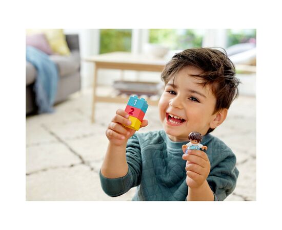Конструктор LEGO DUPLO Classic Коробка з кубиками 65 деталей (10913), зображення 8 Конструктор LEGO DUPLO Classic Коробка з кубиками 65 деталей (10913), зображення 8