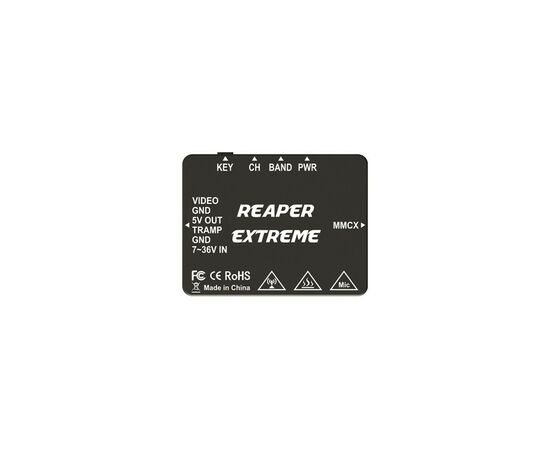 Видеопередатчик (VTX) Foxeer Reaper Extreme 2.5W 5.8GHz 72CH (MR1676/MR1819), изображение 4 Видеопередатчик (VTX) Foxeer Reaper Extreme 2.5W 5.8GHz 72CH (MR1676/MR1819), изображение 4