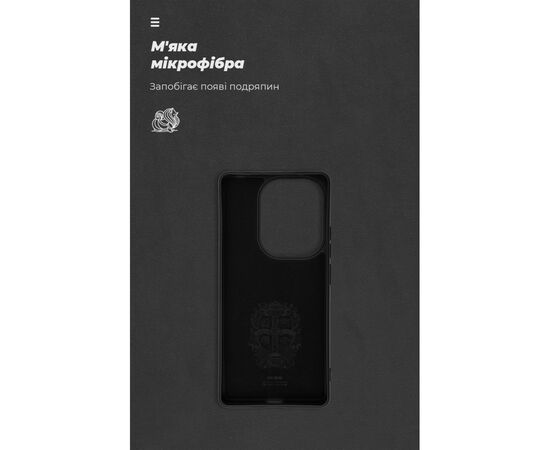 Чохол до мобільного телефона Armorstandart ICON Xiaomi Redmi Note 13 Pro 4G Black (ARM73136), зображення 4 Чохол до мобільного телефона Armorstandart ICON Xiaomi Redmi Note 13 Pro 4G Black (ARM73136), зображення 4