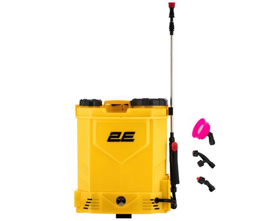 Опрыскиватель 2E AquaSpray 12LR 12л, 12В, 1х8Ah, 4.5бар, 2.9л/мин, 4.5кг, вольтметр (2E-12LBS), изображение 10 Опрыскиватель 2E AquaSpray 12LR 12л, 12В, 1х8Ah, 4.5бар, 2.9л/мин, 4.5кг, вольтметр (2E-12LBS), изображение 10