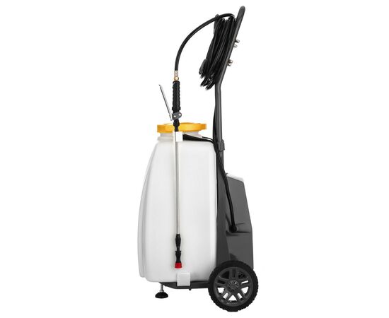 Опрыскиватель 2E AquaSpray 40LR 40л, 12В, 1х12Ah, 7бар, 2.9л/мин, шланг 15м, на колесах (2E-40LWBS15), изображение 3 Опрыскиватель 2E AquaSpray 40LR 40л, 12В, 1х12Ah, 7бар, 2.9л/мин, шланг 15м, на колесах (2E-40LWBS15), изображение 3