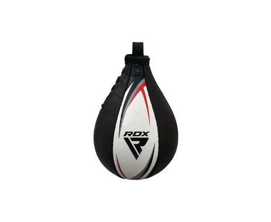 Груша боксерская RDX 2Y Boxing Speed Ball Leather Multi White/Red (2SBL-S2WR), изображение 2 Груша боксерская RDX 2Y Boxing Speed Ball Leather Multi White/Red (2SBL-S2WR), изображение 2