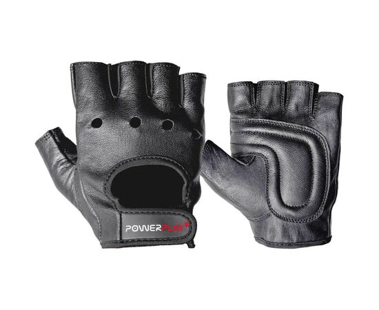 Рукавички для фітнесу PowerPlay 1572 Чорні L (PP_1572_L_Black)