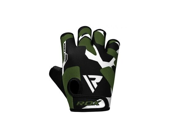 Перчатки для фитнеса RDX F6 Sumblimation Black/Green L (WGS-F6GN-L), изображение 3 Перчатки для фитнеса RDX F6 Sumblimation Black/Green L (WGS-F6GN-L), изображение 3