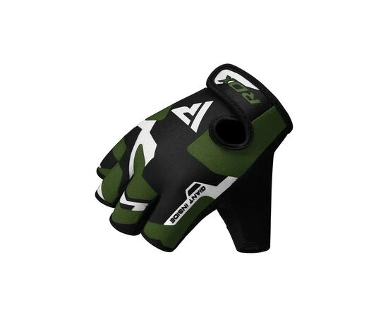 Перчатки для фитнеса RDX F6 Sumblimation Black/Green L (WGS-F6GN-L), изображение 5 Перчатки для фитнеса RDX F6 Sumblimation Black/Green L (WGS-F6GN-L), изображение 5