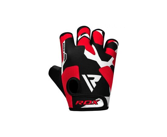 Перчатки для фитнеса RDX F6 Sumblimation Red XL (WGS-F6R-XL), изображение 3 Перчатки для фитнеса RDX F6 Sumblimation Red XL (WGS-F6R-XL), изображение 3