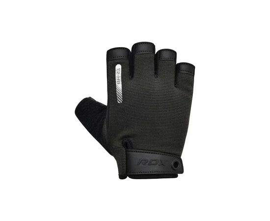 Перчатки для фитнеса RDX T2 Half Black XL (WGA-T2HB-XL), изображение 2 Перчатки для фитнеса RDX T2 Half Black XL (WGA-T2HB-XL), изображение 2