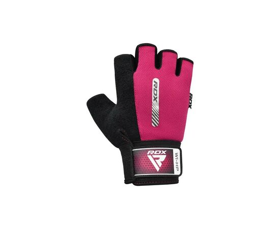 Перчатки для фитнеса RDX W1 Half Pink S (WGA-W1HP-S), изображение 3