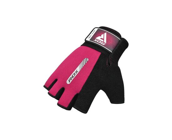 Перчатки для фитнеса RDX W1 Half Pink S (WGA-W1HP-S), изображение 5