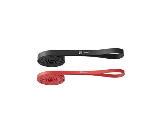 Эспандер U-Powex петлі UP_1072 Power Band набір 2шт Red/Black (UP_1072_2in_R/B)