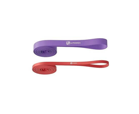 Эспандер U-Powex петлі UP_1072 Power Band набір 2шт Red/Purple (UP_1072_2in_R/P)