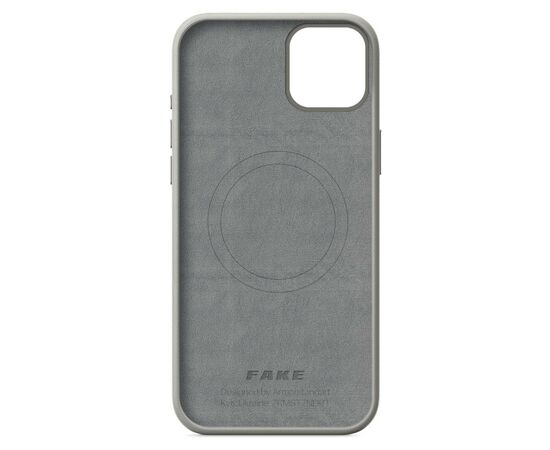 Чехол для мобильного телефона Armorstandart FAKE Leather Case Apple iPhone 15 Plus Grey (ARM76295), изображение 2