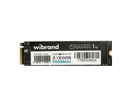 Накопитель SSD M.2 2280 1TB Caiman Wibrand (WIM.2SSD/CA1TB), изображение 2 Накопитель SSD M.2 2280 1TB Caiman Wibrand (WIM.2SSD/CA1TB), изображение 2