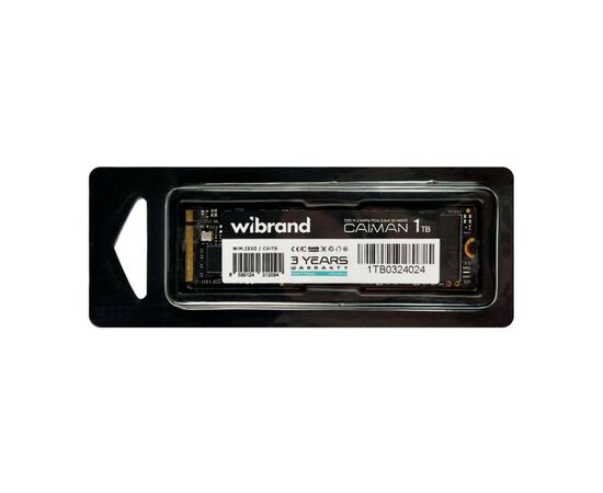 Накопитель SSD M.2 2280 1TB Caiman Wibrand (WIM.2SSD/CA1TB), изображение 3 Накопитель SSD M.2 2280 1TB Caiman Wibrand (WIM.2SSD/CA1TB), изображение 3