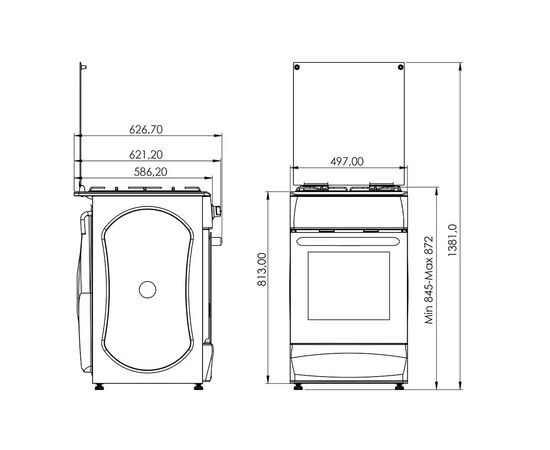 Плита Grunhelm FLG5612MB, изображение 5 Плита Grunhelm FLG5612MB, изображение 5