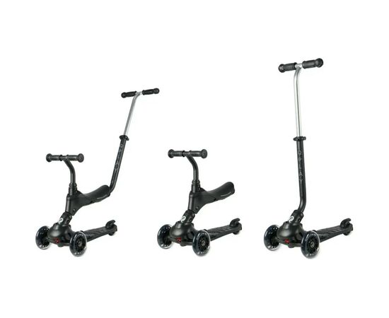Самокат QPlay 5 в 1 Sema Pro Black (ST-004SemaProBlack), изображение 2 Самокат QPlay 5 в 1 Sema Pro Black (ST-004SemaProBlack), изображение 2