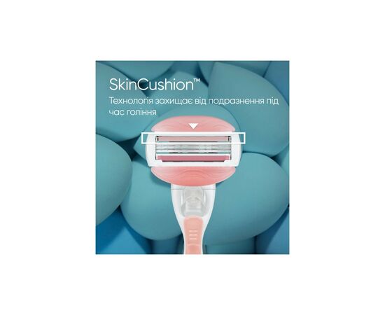 Бритва Gillette Venus Comfortglide Spa Breeze с 2 сменными картриджами (7702018322862), изображение 4 Бритва Gillette Venus Comfortglide Spa Breeze с 2 сменными картриджами (7702018322862), изображение 4