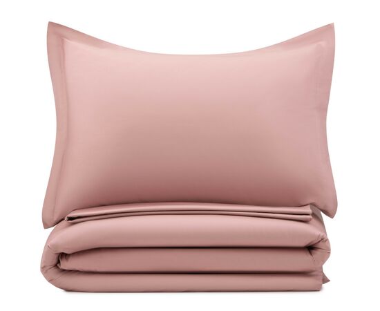 Пододеяльник Ardesto Mix&Match Premium 100% хлопок, сатин розовый светлый 160х220 см (ART1622DVU), изображение 4 Пододеяльник Ardesto Mix&Match Premium 100% хлопок, сатин розовый светлый 160х220 см (ART1622DVU), изображение 4