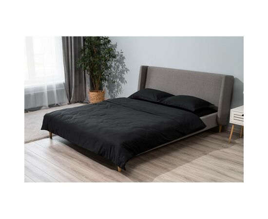 Пододеяльник Ardesto Mix&Match Premium 100% хлопок, сатин черный 200х220 см (ART2022DVL), изображение 2 Пододеяльник Ardesto Mix&Match Premium 100% хлопок, сатин черный 200х220 см (ART2022DVL), изображение 2