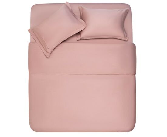 Простынь Ardesto Mix&Match Premium 100% хлопок, сатин розовый светлый 240х260 см (ART2426FSU), изображение 4