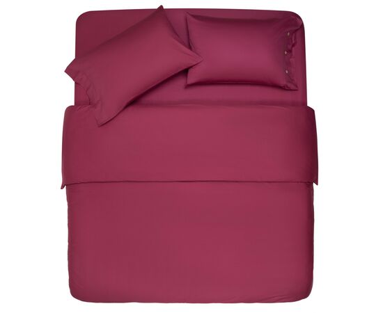 Простынь Ardesto Mix&Match 100% хлопок, сатин бордовый 180х240 см (ART1824FSR), изображение 5 Простынь Ardesto Mix&Match 100% хлопок, сатин бордовый 180х240 см (ART1824FSR), изображение 5
