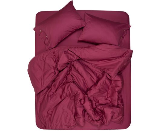 Простынь Ardesto Mix&Match 100% хлопок, сатин бордовый 180х240 см (ART1824FSR), изображение 6 Простынь Ardesto Mix&Match 100% хлопок, сатин бордовый 180х240 см (ART1824FSR), изображение 6