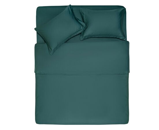 Простынь Ardesto на резинке Mix&Match Premium, 100% хлопок, сатин зеленый 160х200+30 см (ART1620FSE), изображение 2 Простынь Ardesto на резинке Mix&Match Premium, 100% хлопок, сатин зеленый 160х200+30 см (ART1620FSE), изображение 2