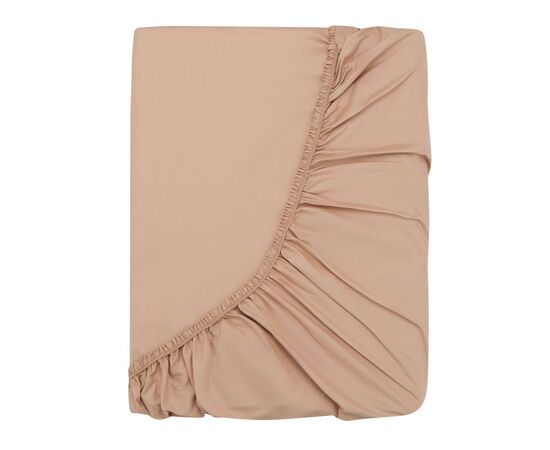 Простынь Ardesto на резинке Mix&Match, 100% хлопок, сатин бежевый 180х200+30 см (ART1820FSI), изображение 4 Простынь Ardesto на резинке Mix&Match, 100% хлопок, сатин бежевый 180х200+30 см (ART1820FSI), изображение 4