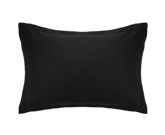 Наволочка Ardesto Mix&Match Premium 50х70+5см 100% хлопок, черный сатин (ART5070PCL)