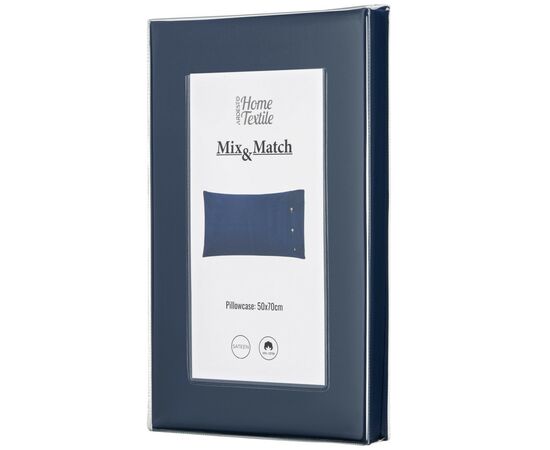Наволочка Ardesto Mix&Match 50х70 100% хлопок, сатин синий (ART5070PCN), изображение 3 Наволочка Ardesto Mix&Match 50х70 100% хлопок, сатин синий (ART5070PCN), изображение 3