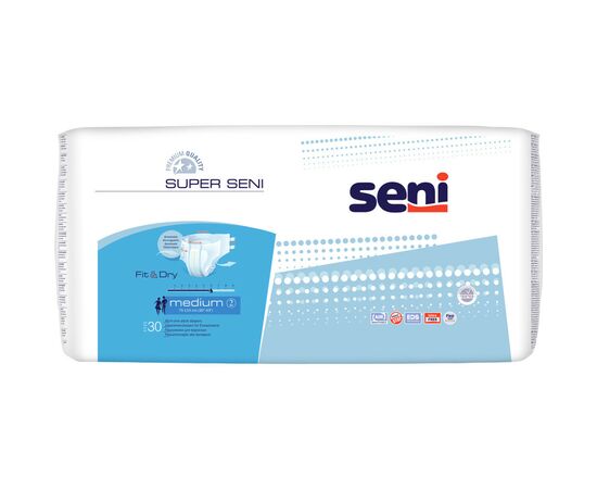 Подгузники для взрослых Seni Super Medium 30 шт (5900516691400)