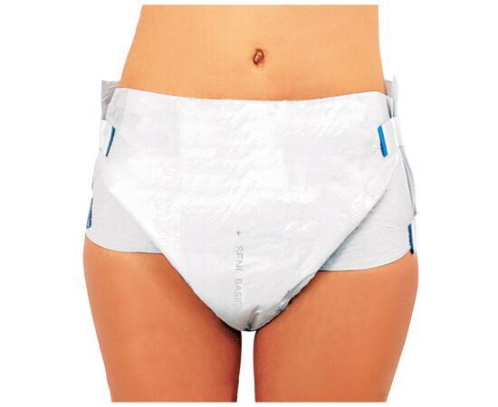 Подгузники для взрослых Seni Basic Extra Large 30 шт (5900516693817), изображение 3 Подгузники для взрослых Seni Basic Extra Large 30 шт (5900516693817), изображение 3